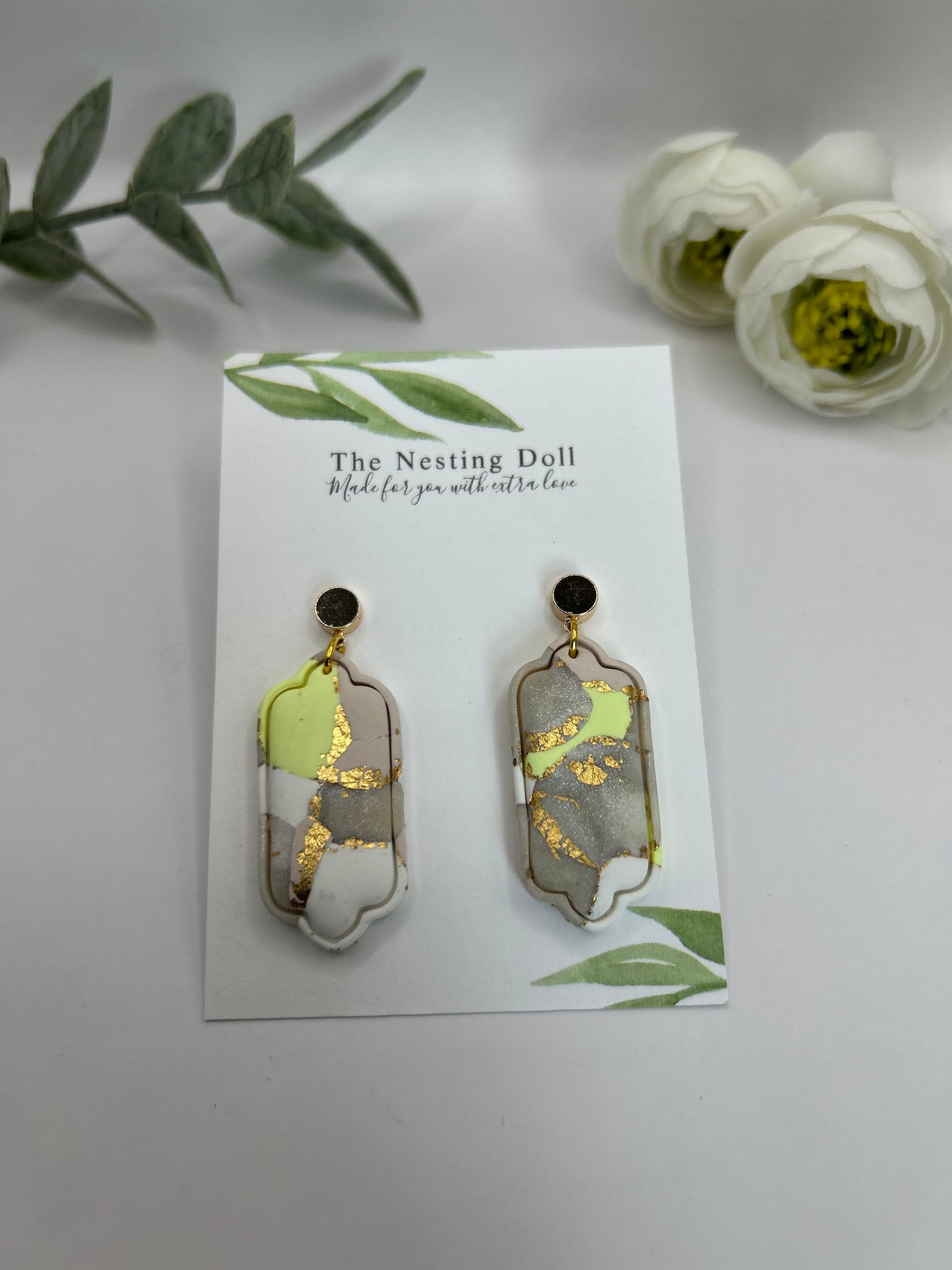 Sunshine Marbled Dangles