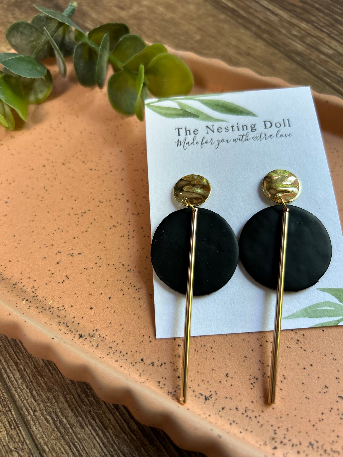 Bar Dangle in Black