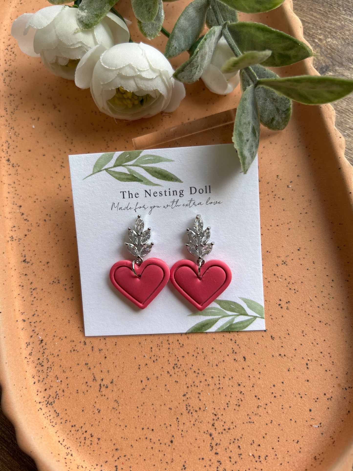 Coral Gem Hearts