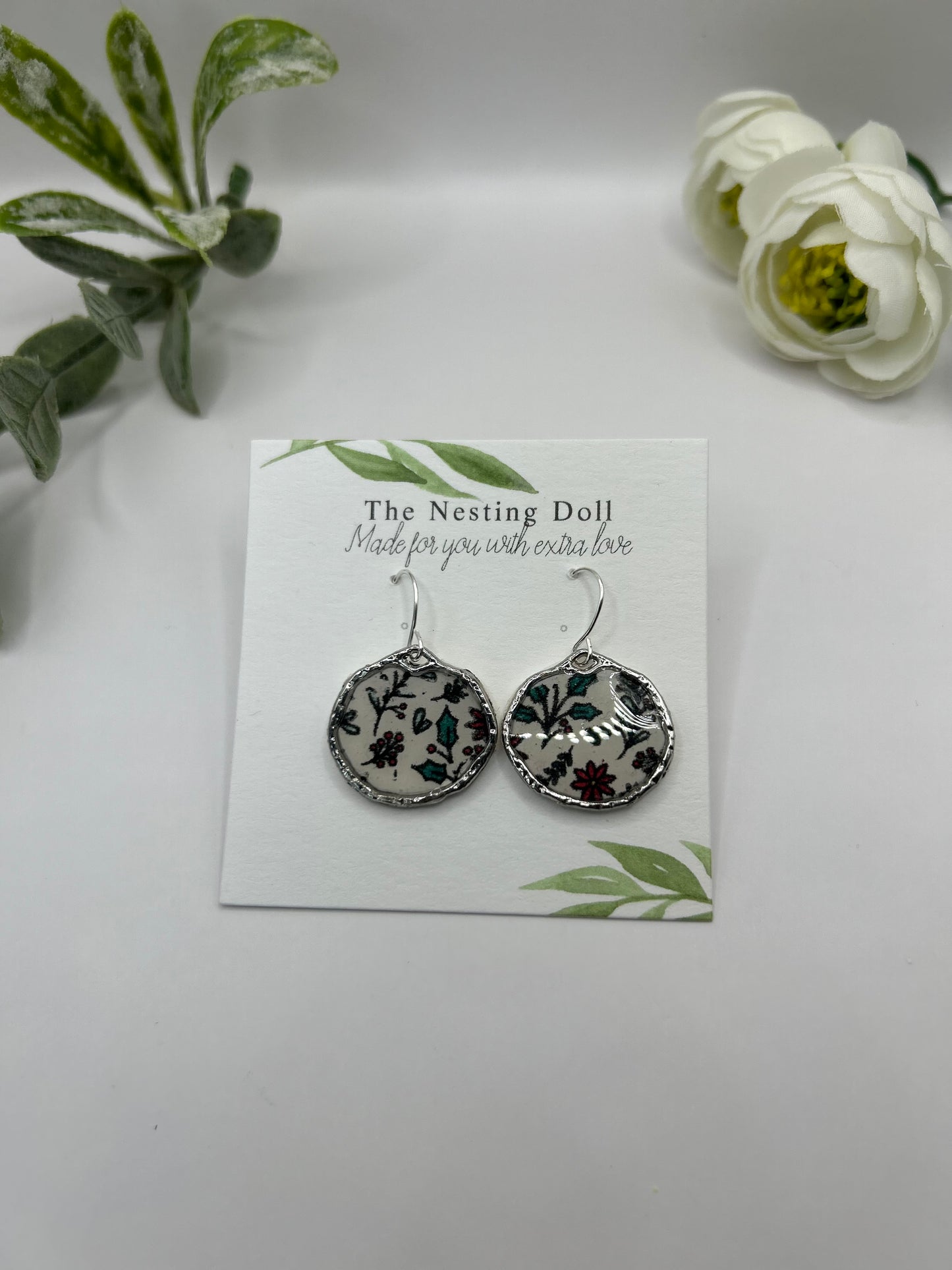 Holly Circle Dangles