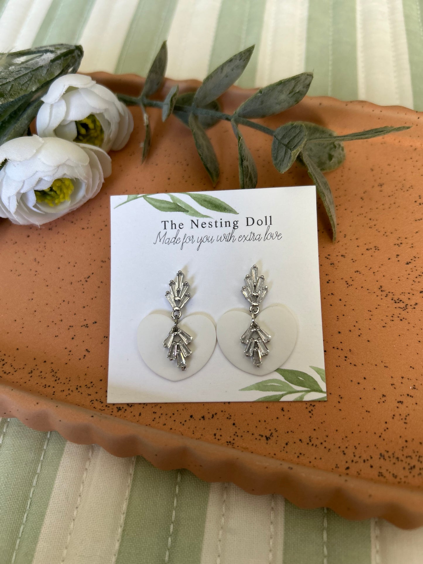 Double Charm Heart Dangles