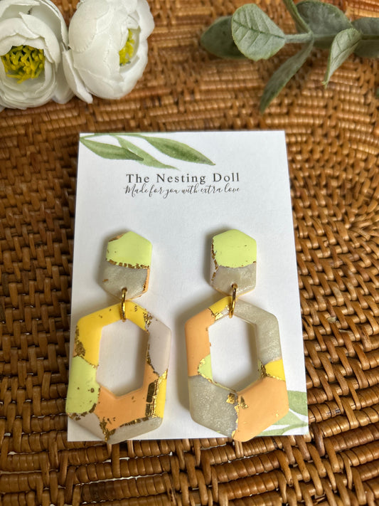 Peaches and Cream Groovy Dangle 2