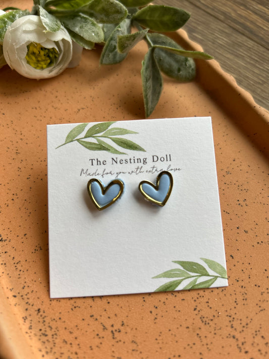 Coastal Blue Hearts