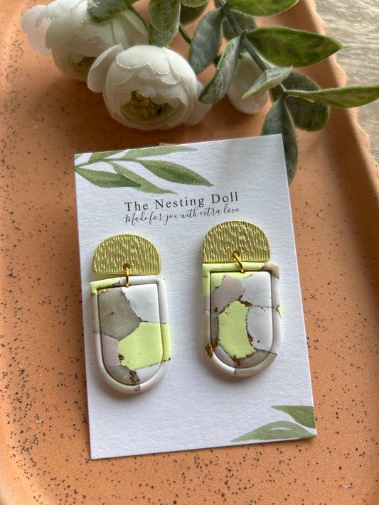 Sunshine Marbled Dangles