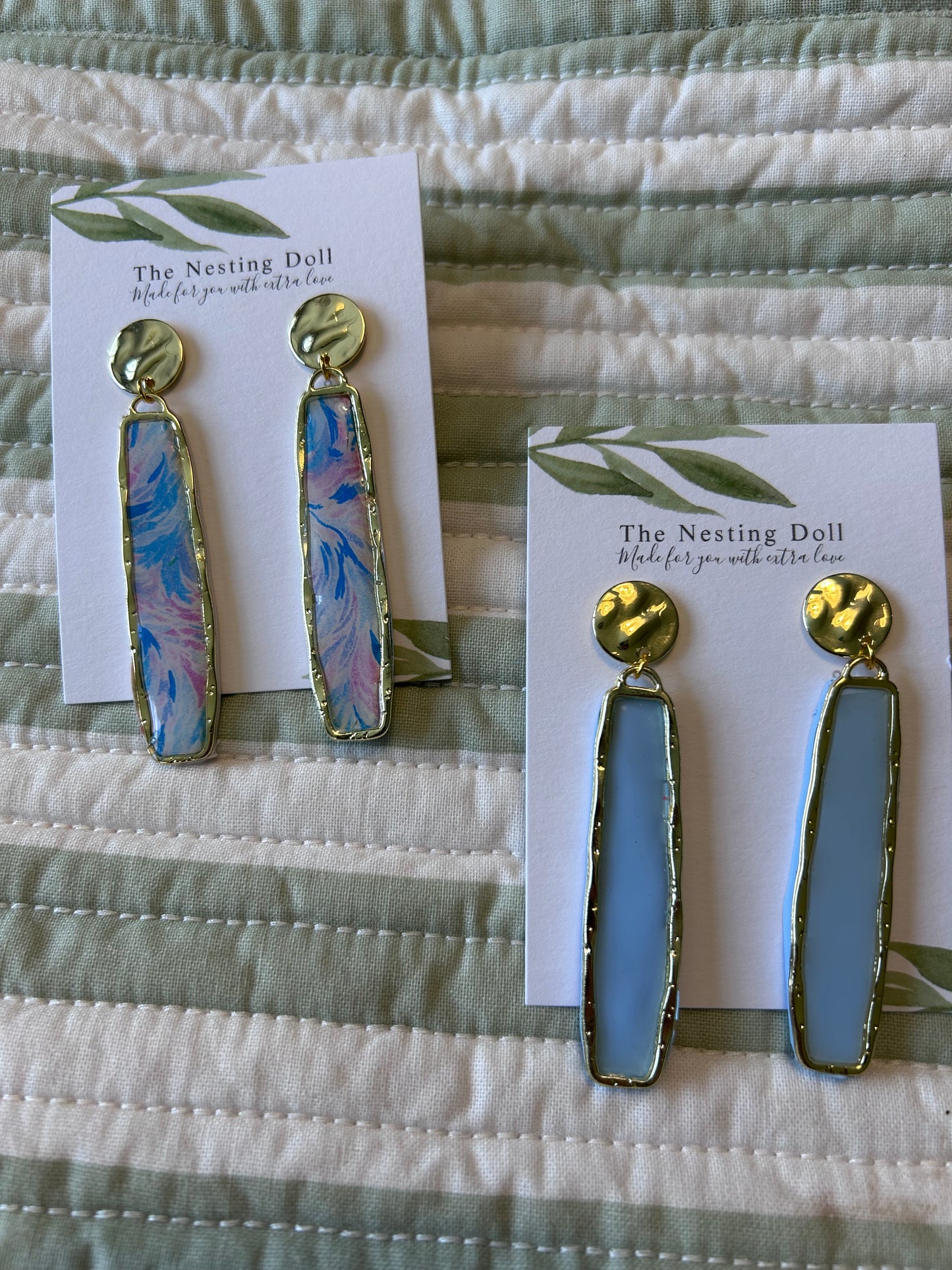 Pink Longline Dangles