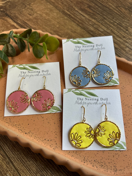 Flower Child Dangles (Multiple Colors)