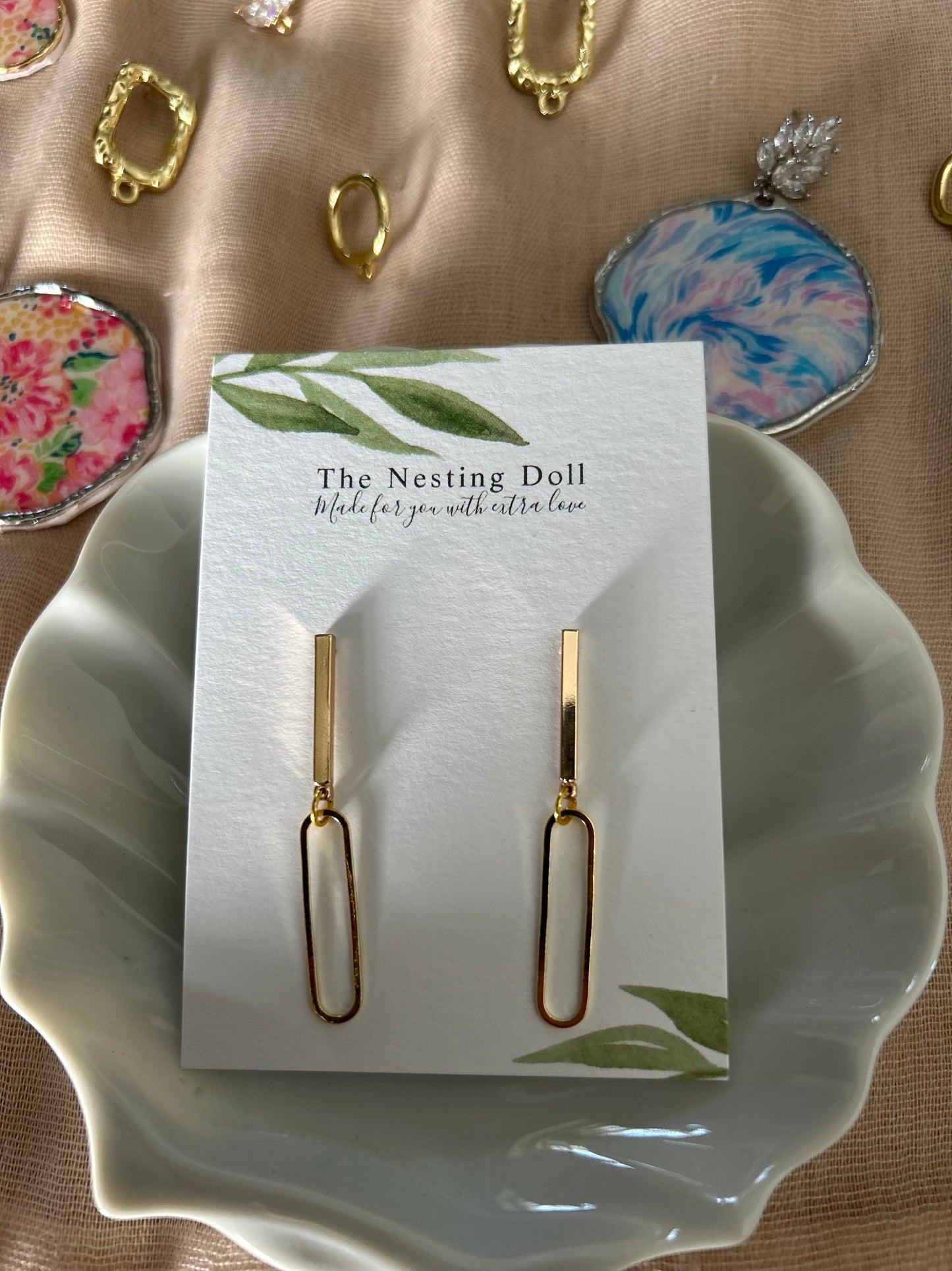Paper Clip Dangles