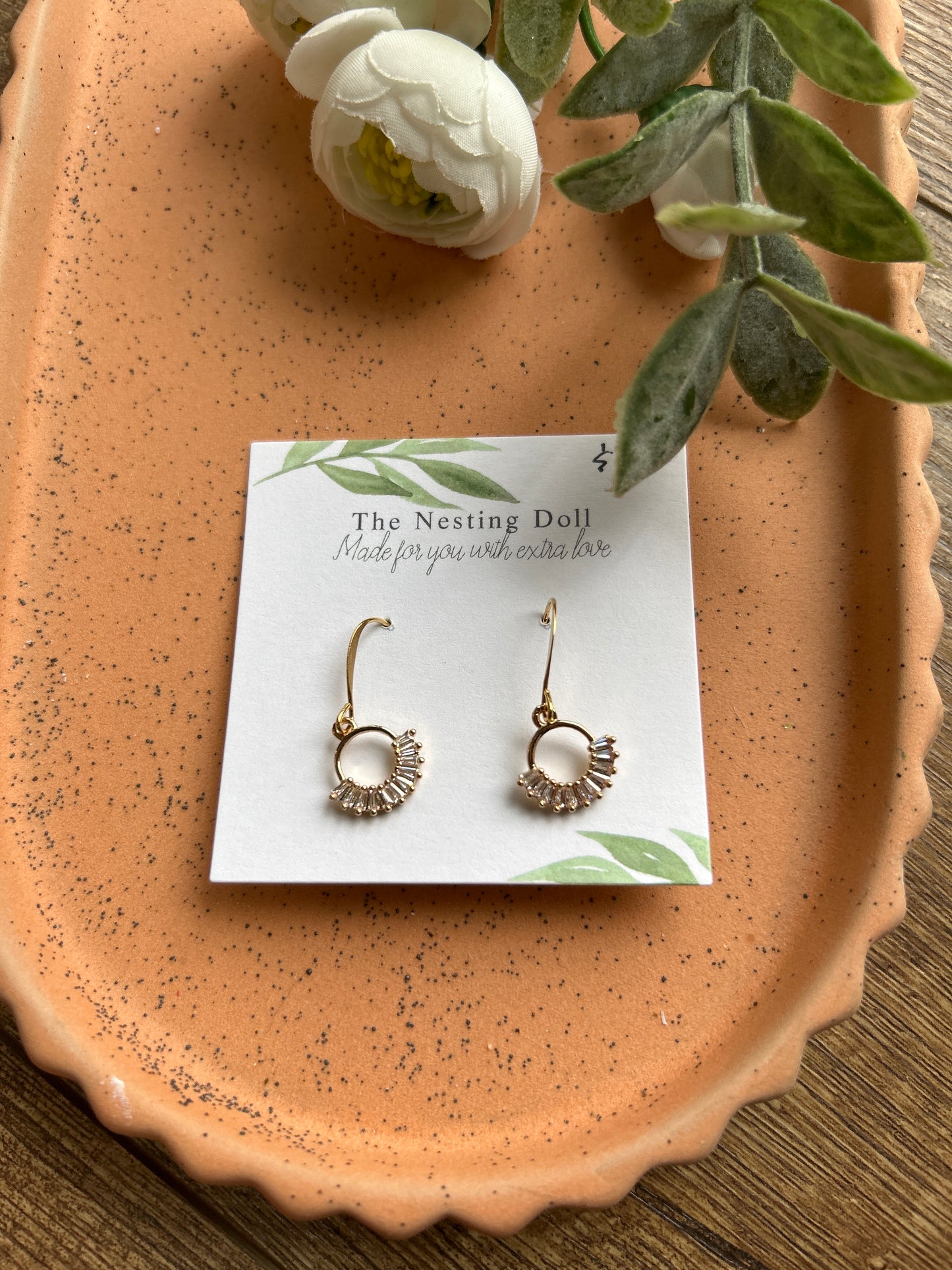 Circle Charm Dangle