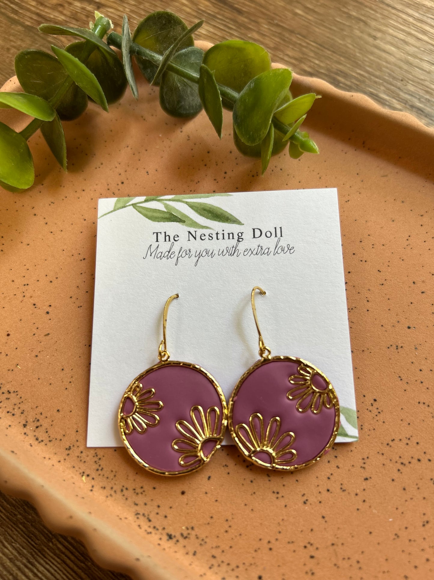 Flower Child Dangles (Multiple Colors)