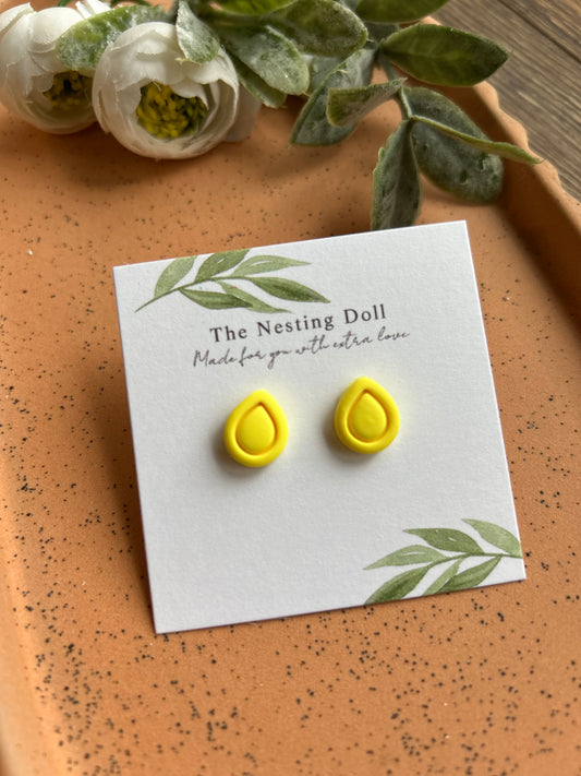 Yellow Teardrop