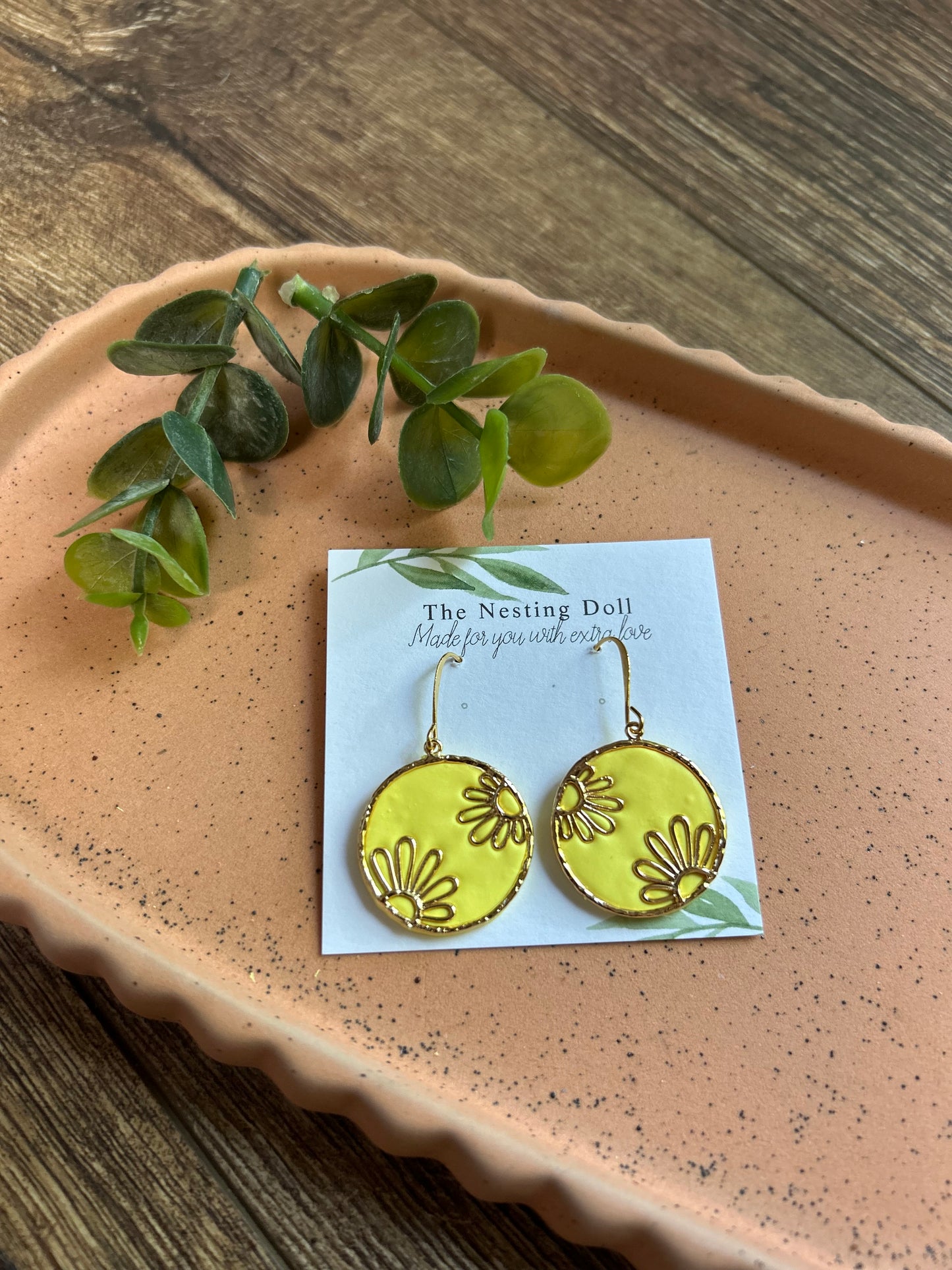 Flower Child Dangles (Multiple Colors)