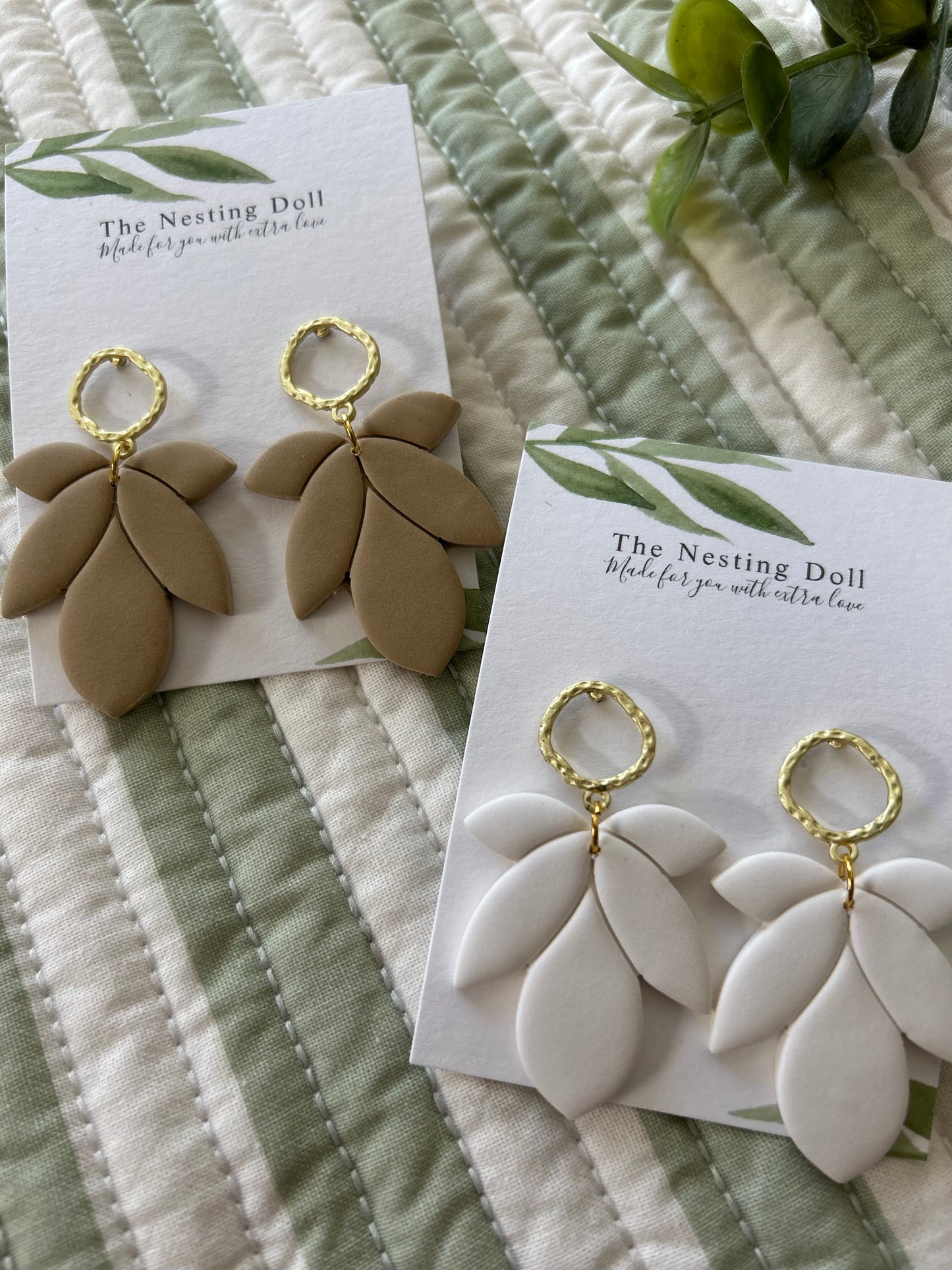 Statement Leaf Dangles (Multiple Colors)
