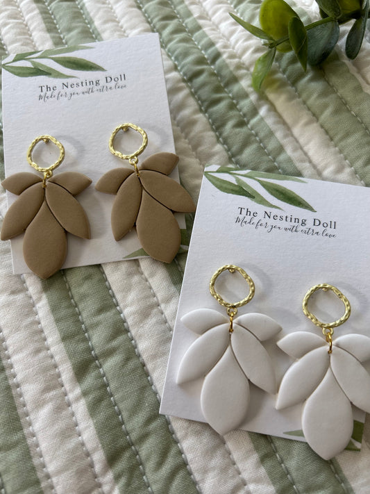 Statement Leaf Dangles (Multiple Colors)