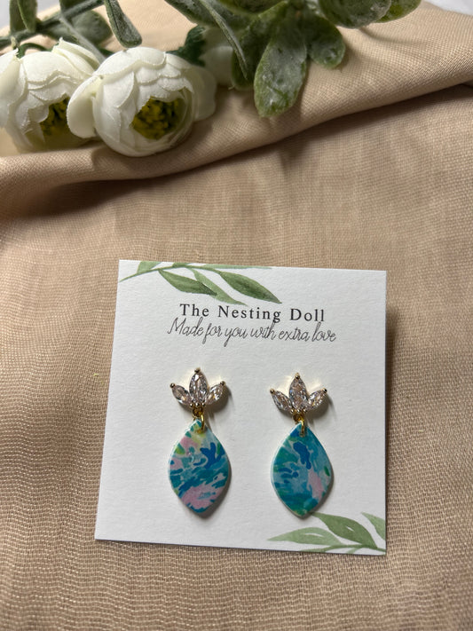 Blue Charm Dangle 1