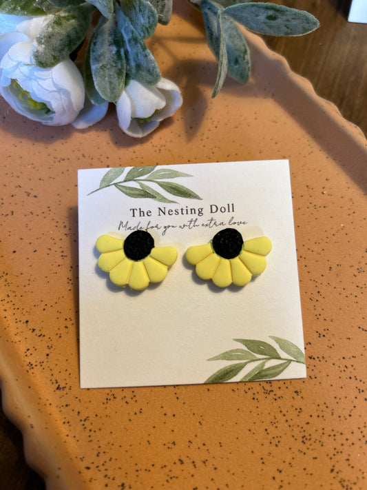 Sunflower Studs