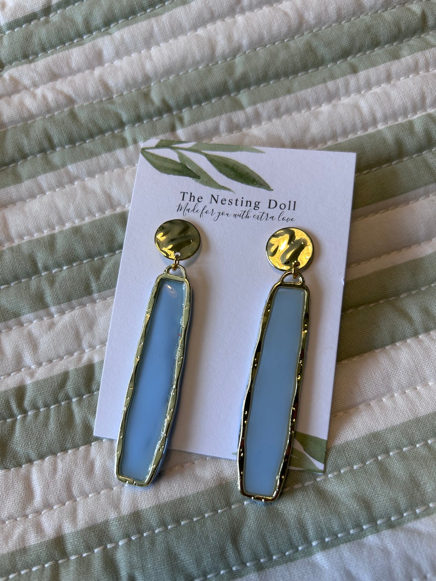 Coastal Blue Longline Dangles