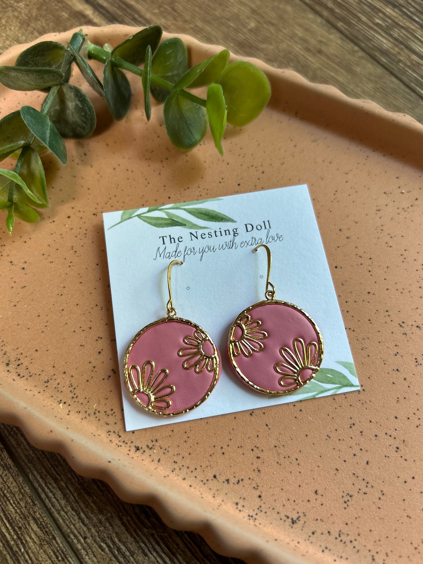 Flower Child Dangles (Multiple Colors)