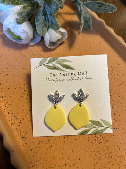 Yellow Charm Dangle